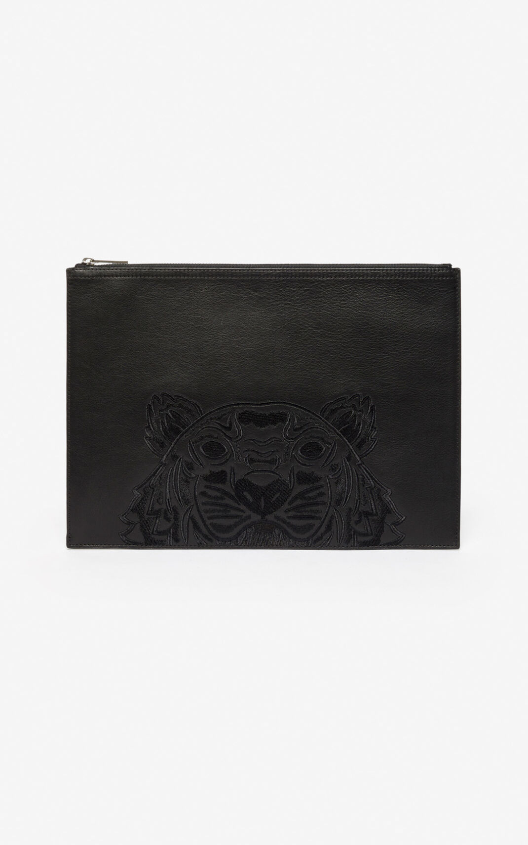 Pochette Kenzo Femme Tiger briefcase Noir PUAYR-6987